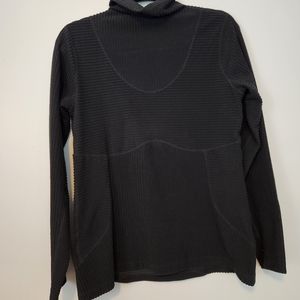 Nike Pro Hyperwarm Black Mock Neck